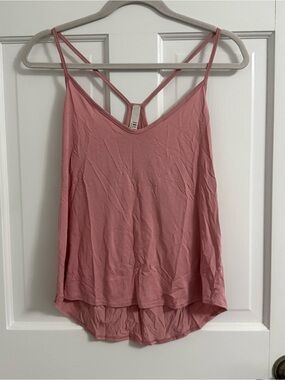 Jolie Dusty Pink Strappy V-Neck Cami